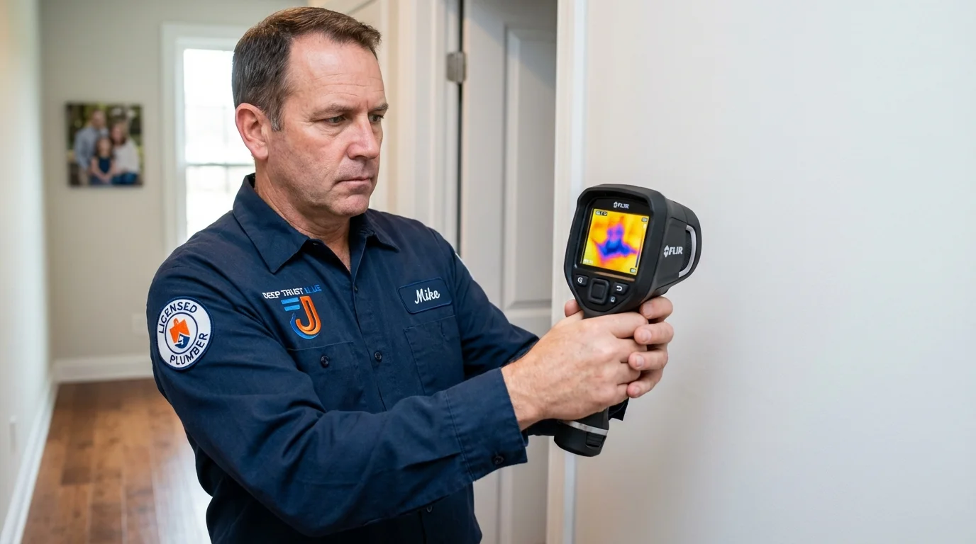 Thermal imaging leak detection by Johns Plumbing LLC in District Heights